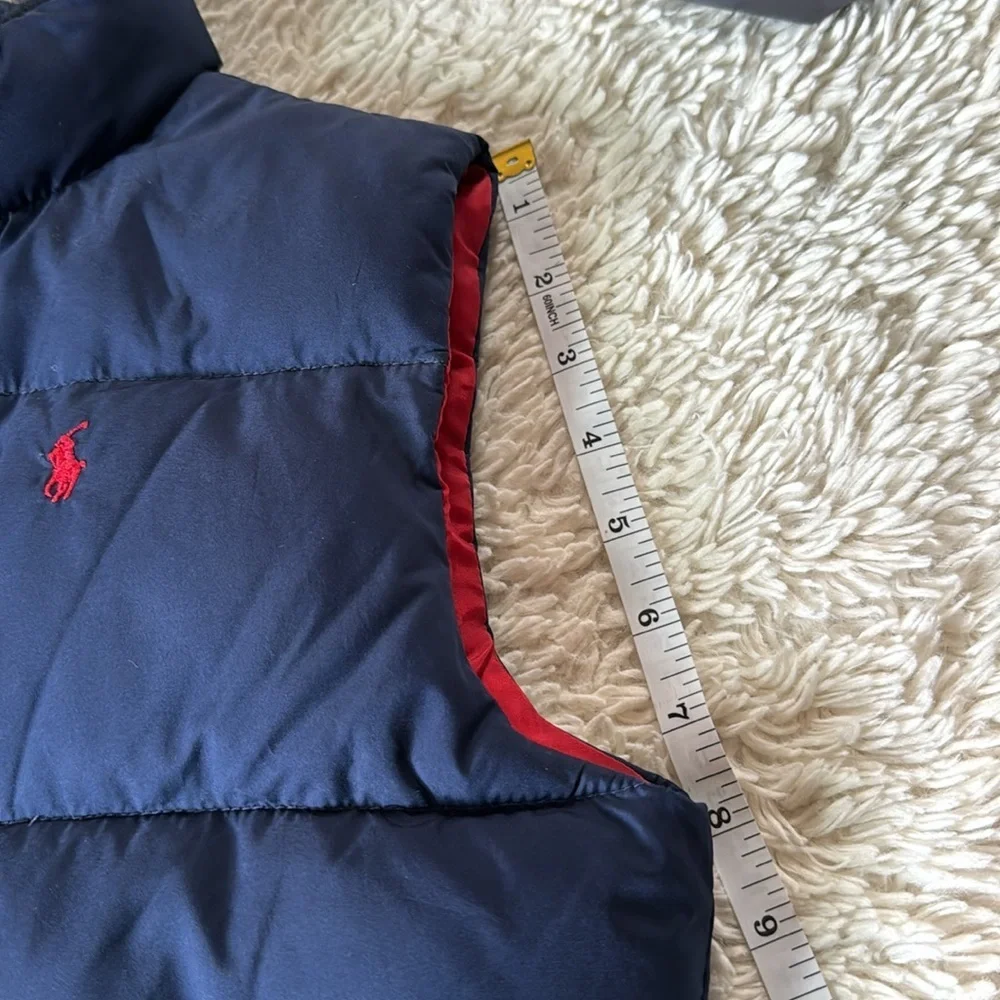 Polo Ralph Lauren Navy Blue Down Filled Puffer Vest for kid  size 5